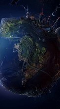 Fantaisie,Planètes,Univers pour HTC Droid Incredible