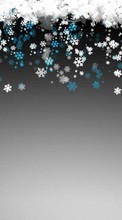 Hiver,Contexte,Flocons de neige pour Samsung Galaxy Grand Neo Plus