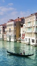 Télécharger une image Paysage,Villes,Eau,Bateaux,Venise pour le portable gratuitement.