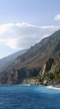 Télécharger une image Paysage,Montagnes,Mer pour le portable gratuitement.