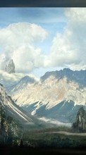 Télécharger une image 240x400 Paysage,Sky,Montagnes pour le portable gratuitement.