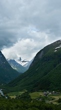 Paysage,Montagnes,Nuages pour Sony Xperia C3