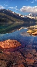 Montagnes,Lacs,Paysage pour LG Optimus L3 E405
