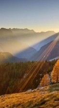Montagnes,Paysage,Nature,Sun pour Sony Xperia SP