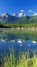 Télécharger une image Montagnes,Paysage,Rivières pour le portable gratuitement.