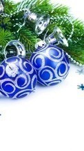 Télécharger une image Contexte,Nouvelle Année,Jouets,Noël,Fêtes pour le portable gratuitement.