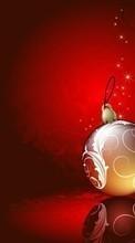 Télécharger une image 320x480 Fêtes,Nouvelle Année,Jouets,Noël,Cartes postales pour le portable gratuitement.