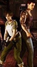 Télécharger une image 320x480 Jeux,Resident Evil,Zéro pour le portable gratuitement.