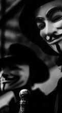 Télécharger une image Cinéma,Masques,V pour Vendetta pour le portable gratuitement.
