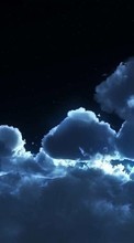 Télécharger une image Paysage,Sky,Lune pour le portable gratuitement.