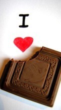 Télécharger une image 360x640 Nourriture,Chocolat,Amour pour le portable gratuitement.