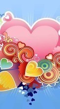 Télécharger une image Cœurs,Amour,Saint Valentin,Dessins pour le portable gratuitement.
