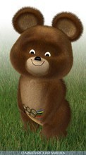 Télécharger une image 1080x1920 Bears,Jeux olympiques,Dessins pour le portable gratuitement.