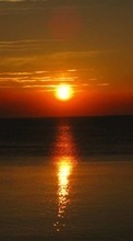 Télécharger une image Paysage,Coucher de soleil,Mer,Sun pour le portable gratuitement.