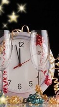 Télécharger une image Fêtes,Nouvelle Année,Horloge pour le portable gratuitement.