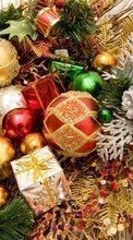Télécharger une image Fêtes,Nouvelle Année,Jouets,Noël pour le portable gratuitement.