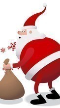 Télécharger une image Fêtes,Nouvelle Année,Père Noël,Noël pour le portable gratuitement.