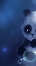 Télécharger une image Pandas,Dessins,Animaux pour le portable gratuitement.