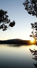 Paysage,Nature,Coucher de soleil pour Sony Ericsson W880