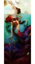 Télécharger une image 1080x1920 Mermaids,Dessins pour le portable gratuitement.