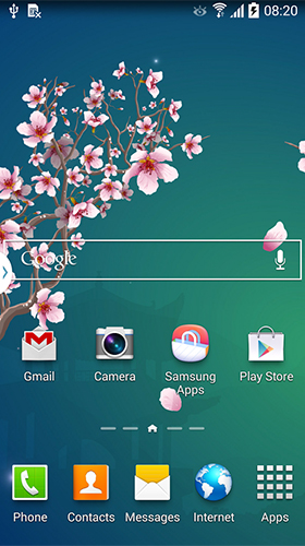 Télécharger gratuitement le fond d'écran animé Sakura abstraite  sur les portables et les tablettes Android.