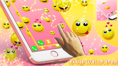 Télécharger gratuitement le fond d'écran animé Emoji sur les portables et les tablettes Android.