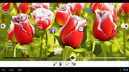 Télécharger gratuitement le fond d'écran animé Ma fleur 3D  sur les portables et les tablettes Android.