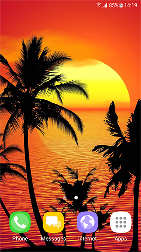 Tropique   - télécharger gratuit un fond d'écran animé Paysage pour le portable.