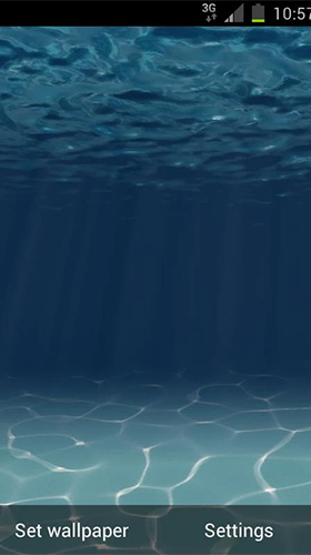 Sous l'eau  - télécharger gratuit un fond d'écran animé Aquariums pour le portable.