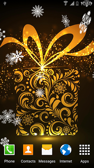 Abstraction: Noël - télécharger gratuit un fond d'écran animé Abstrait pour le portable.