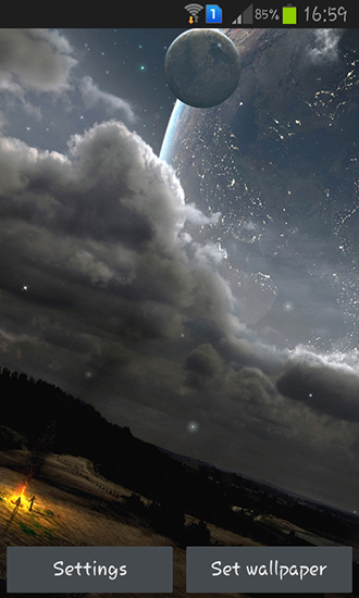 Mondes extra-terrestres  - télécharger gratuit un fond d'écran animé Espace pour le portable.
