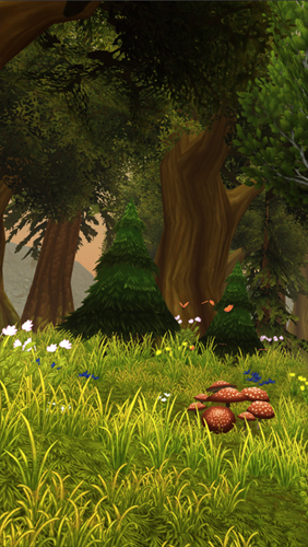 Télécharger Forêt fantastique  , fond d'écran animé gratuit pour Android sur le bureau. 