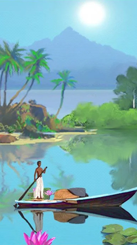 Télécharger Paradis Andaman , fond d'écran animé gratuit pour Android sur le bureau. 