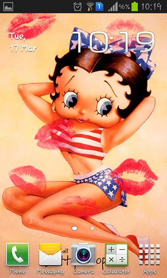 Betty Boop  - télécharger gratuit un fond d'écran animé Cartoons pour le portable.