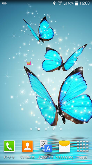Papillon - télécharger gratuit un fond d'écran animé Interactif pour le portable.