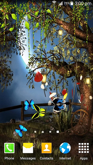 Papillon: Nature - télécharger gratuit un fond d'écran animé Plantes pour le portable.