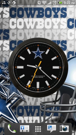 Télécharger gratuitement le fond d'écran animé Dallas Cowboys: La montre sur les portables et les tablettes Android.