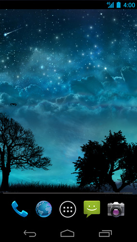 Nuit de rêve  - télécharger gratuit un fond d'écran animé Paysage pour le portable.