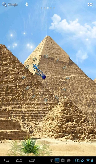 Télécharger gratuitement le fond d'écran animé Pyramides égyptiennes  sur les portables et les tablettes Android.