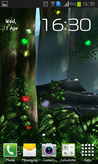 Forêt de conte  - télécharger gratuit un fond d'écran animé Paysage pour le portable.