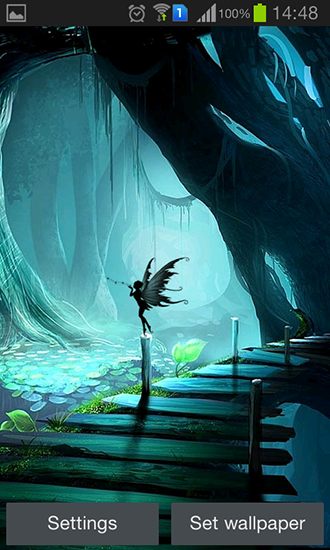 Forêt fantastique - télécharger gratuit un fond d'écran animé Fantasy pour le portable.