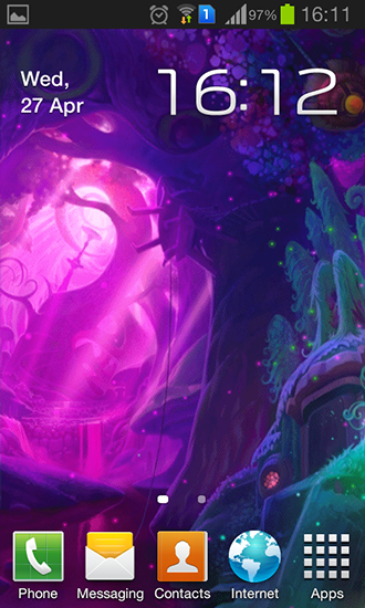 Mondes fantastiques  - télécharger gratuit un fond d'écran animé Fantasy pour le portable.