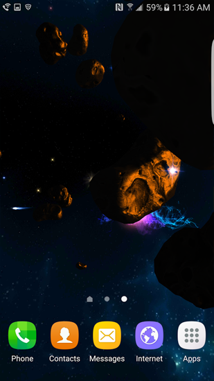 Télécharger Exploration galactique  , fond d'écran animé gratuit pour Android sur le bureau. 