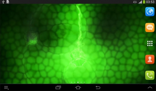 Néon vert - télécharger gratuit un fond d'écran animé Abstrait pour le portable.