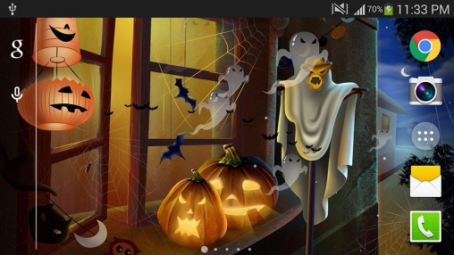 Télécharger gratuitement le fond d'écran animé Halloween 2015 sur les portables et les tablettes Android.