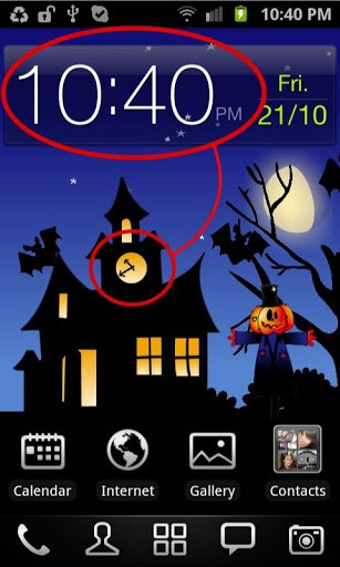 Halloween: Monde mouvant - télécharger gratuit un fond d'écran animé pour le portable.