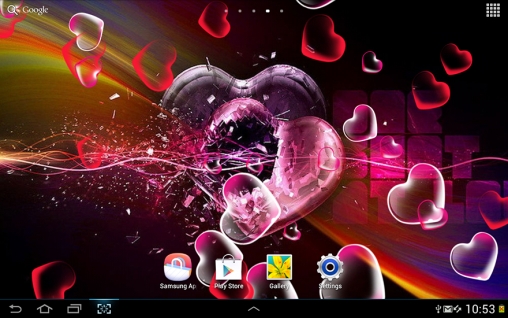 Amour  - télécharger gratuit un fond d'écran animé Abstrait pour le portable.