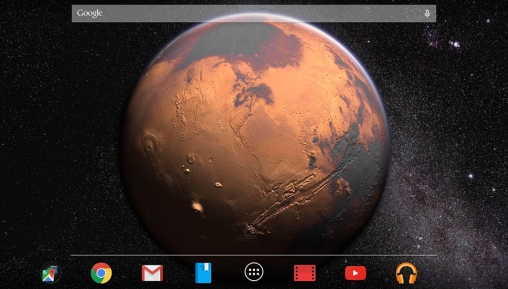 Télécharger gratuitement le fond d'écran animé Mars sur les portables et les tablettes Android.