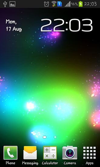 Mega particules  - télécharger gratuit un fond d'écran animé Abstrait pour le portable.