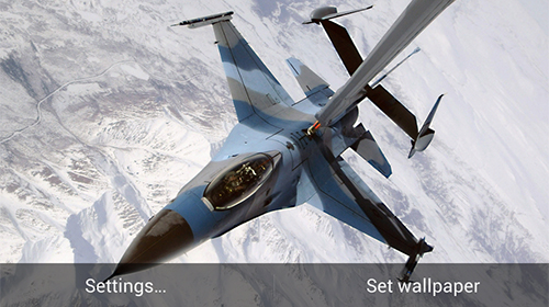 Télécharger Avions militaires , fond d'écran animé gratuit pour Android sur le bureau. 
